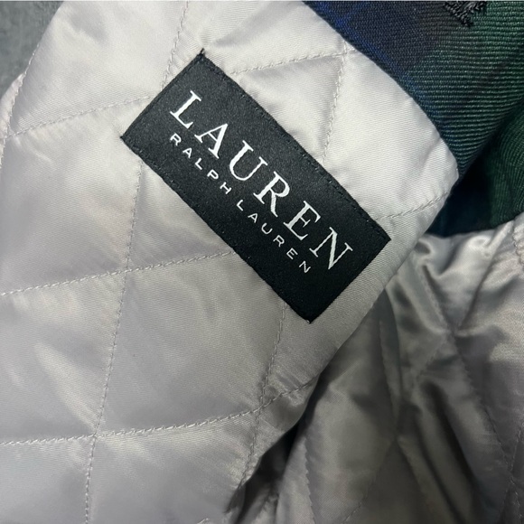 Ralph Lauren Pea Coat Mens Size 44L Gray Double Breasted Naval Wool Blend - Picture 8 of 10